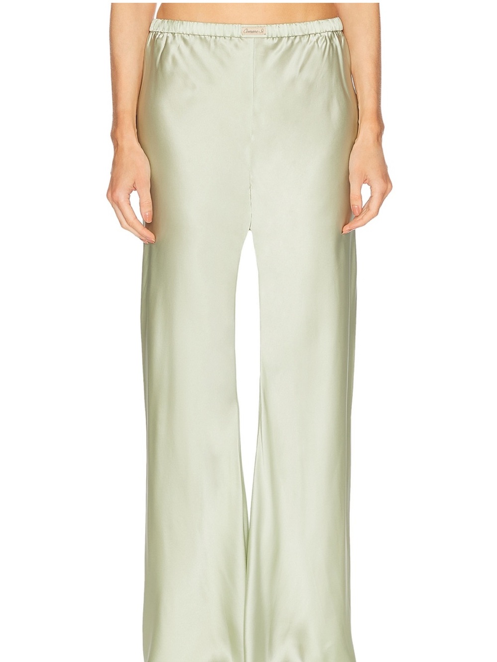 Comme Si Bias Cut Pant in Mint